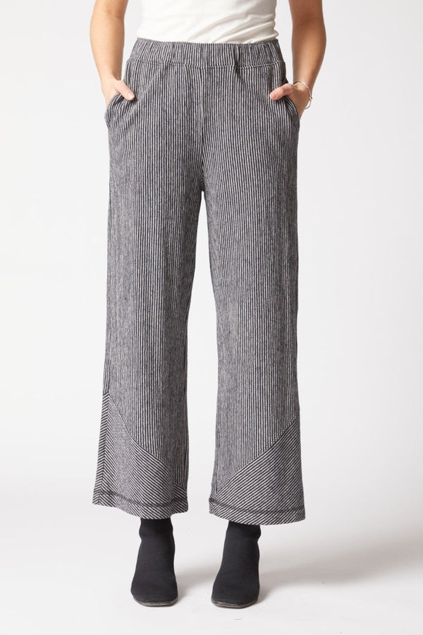 Pasadena Stripe Veranda Pant Black