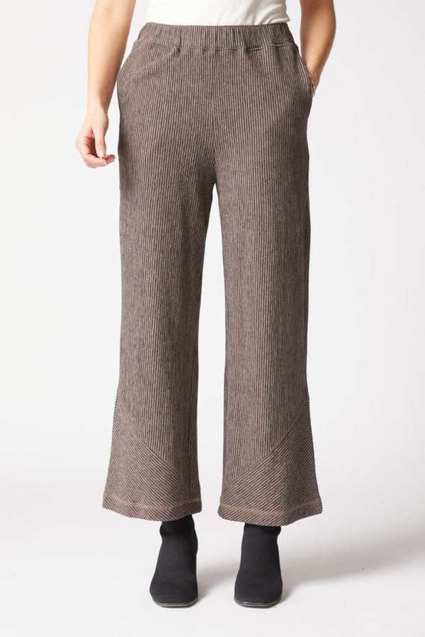 Pasadena Stripe Veranda Pant Truffle